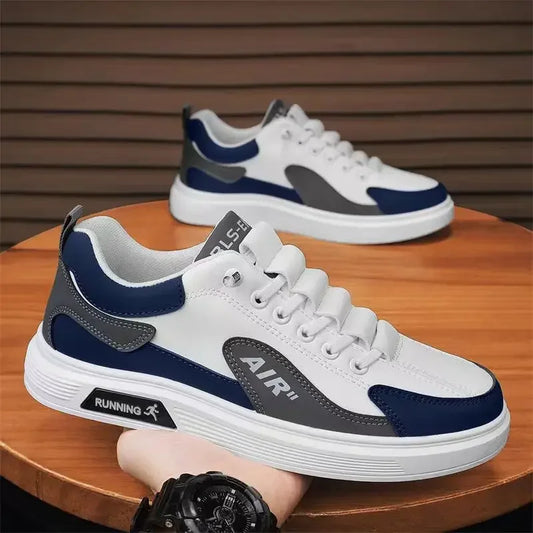 Trend 2025 New Men's Shoes Leather Fashion Low-top